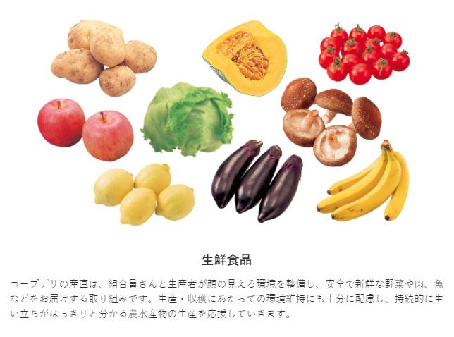 コープデリ生鮮食品